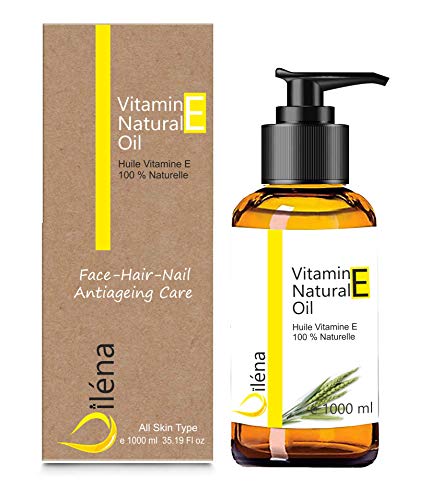 Vitamin E-Öl (Tocopherol) 100% natürliches Vegan, Anti-Aging-Gesichtspflege, wasserfester Make-up-Entferner, Körper und Haare, Nägel und Nagelhaut,