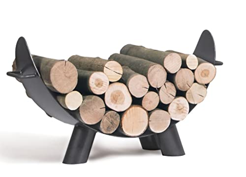CookKing Brennholzgestell Mila für Holz für Feuerschale ca. 80x43cm