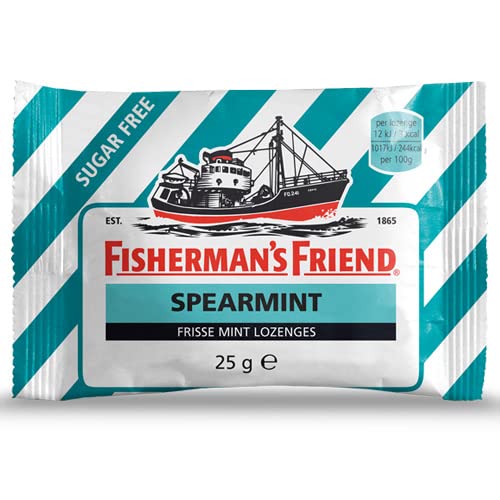 Fisherman's Friend - Spearmint Ohne Zucker - 24x25gr