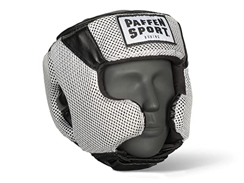 Star MESH Kopfschutz für das Sparring Größe: L/XL Farbe: schwarz/weiß