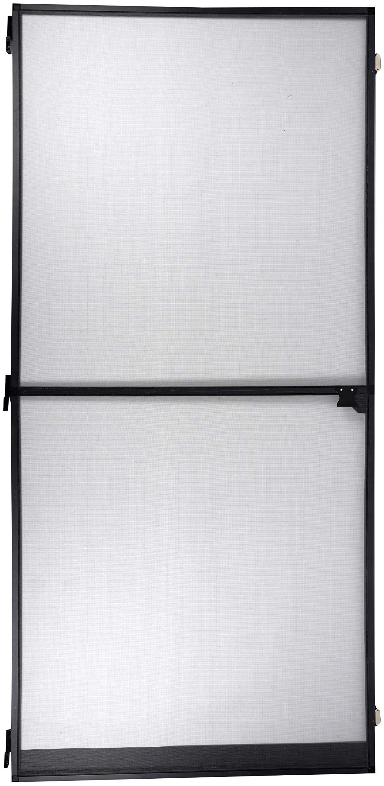 Fliegengitter für Türen - Magnetisch - mit Scharnieren - Max 100x215 cm - Anpassbar - Schwarz