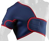 Vulkan Classic Shoulder Support Right X-Large, Used by Professional Athletes, Aerotherm Lining, Adjustable Closures, Ideal for Injured Shoulders, Promotes Natural Healing Process, Pain-Free Movement