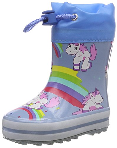 Beck Mädchen Rainbow Gummistiefel, Blau (Hellblau 04), 27 EU