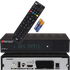 Red Opticum AX 300 VFD mit PVR - digitaler Full HD 1080p Satellitenreceiver mit alphanumerischem Display / HDMI / Scart / USB / Coaxial Audio / externes 12V Netzteil ideal für den Campingurlaub