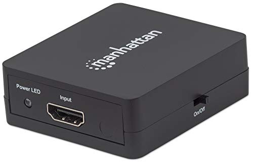 Manhattan 207652 1080p 2-Port HDMI-Splitter Stromversorgung über USB Schwarz