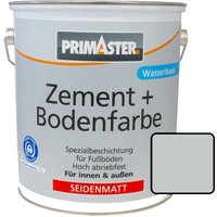 PRIMASTER Zement + Bodenfarbe 2,5 l, lichtgrau