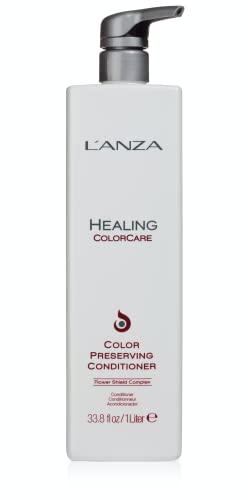 L'ANZA Heilung ColorCare Farbkonservierender Conditioner (1,000 ml), für Farbbehandeltes Haar - Schützt und Frischt die Haarfarbe auf Während der Heilung, Sulfatfreie Formel, Spülung Coloriertes Haar