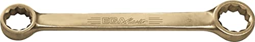 EGA Master 76814 - Doppel Ended flach Ringschlüssel 1.1/10,2 cm - 1,7/40,6 cm nicht glänzend al-bron