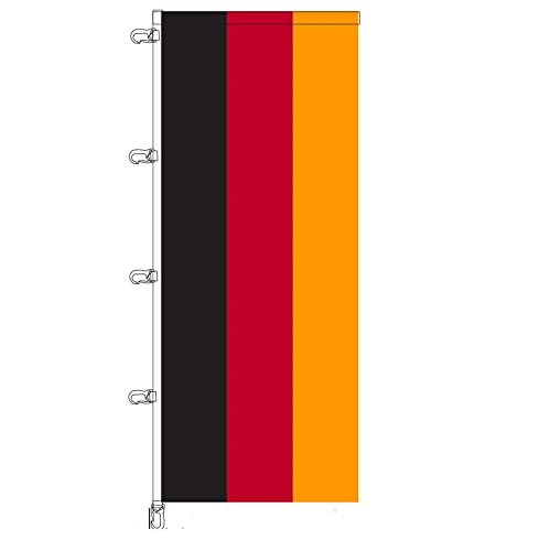Stormflag Deutschland Flagges (90cmx150cm) Polyester Pongee 90g with five Haken