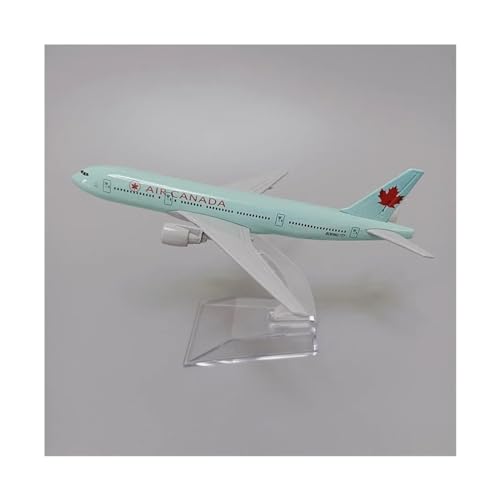 EUXCLXCL Für United States Air Force One B747 Boeing 747 Airline-Modell, Legiertes Metall, 16 cm (Size : Canada B777)