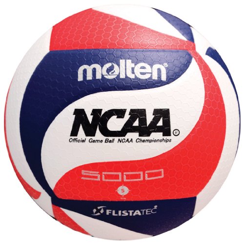 Molten FLISTATEC Volleyball – Offizielle NCAA Herren, Rot/Weiß/Blau
