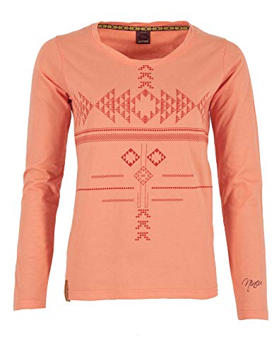 A.Store Nineu Bare T-Shirt, Damen M Rot (Korallenrot)