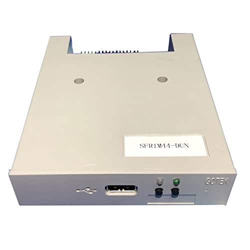 Avejjbaey SFR1M44-DUN 3,5 Zoll 1,44 MB USB SSD Diskettenlaufwerk Emulator Plug and For Play für industrielle Steuergeräte Diskettenlaufwerk Emulato USB-Diskettenleser-Laufwerk
