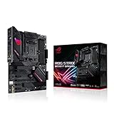 ASUS ROG Strix B550-F Gaming Mainboard Sockel AM4 (ATX, Ryzen, PCIe 4.0, Intel 2,5 Gbit/s-Ethernet, 2x M.2 mit Kühlern, SATA 6Gbit/s, USB 3.2 Gen 2, Aura Sync) Schwarz