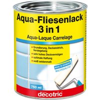 Decotric Aqua-Fliesenlack 3 in 1 750ml