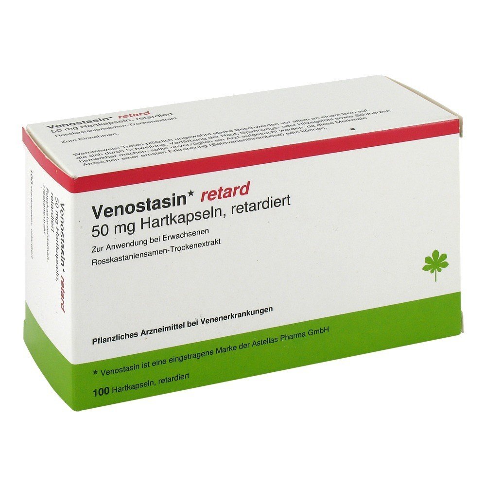 VENOSTASIN retard 50 mg Hartkapsel retardiert 100 St