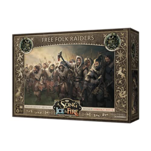 CoolMiniOrNot CMNSIF401 A Song of Ice and Fire Miniaturspiel: Free Folk Raiders Expansion, Mehrfarbig