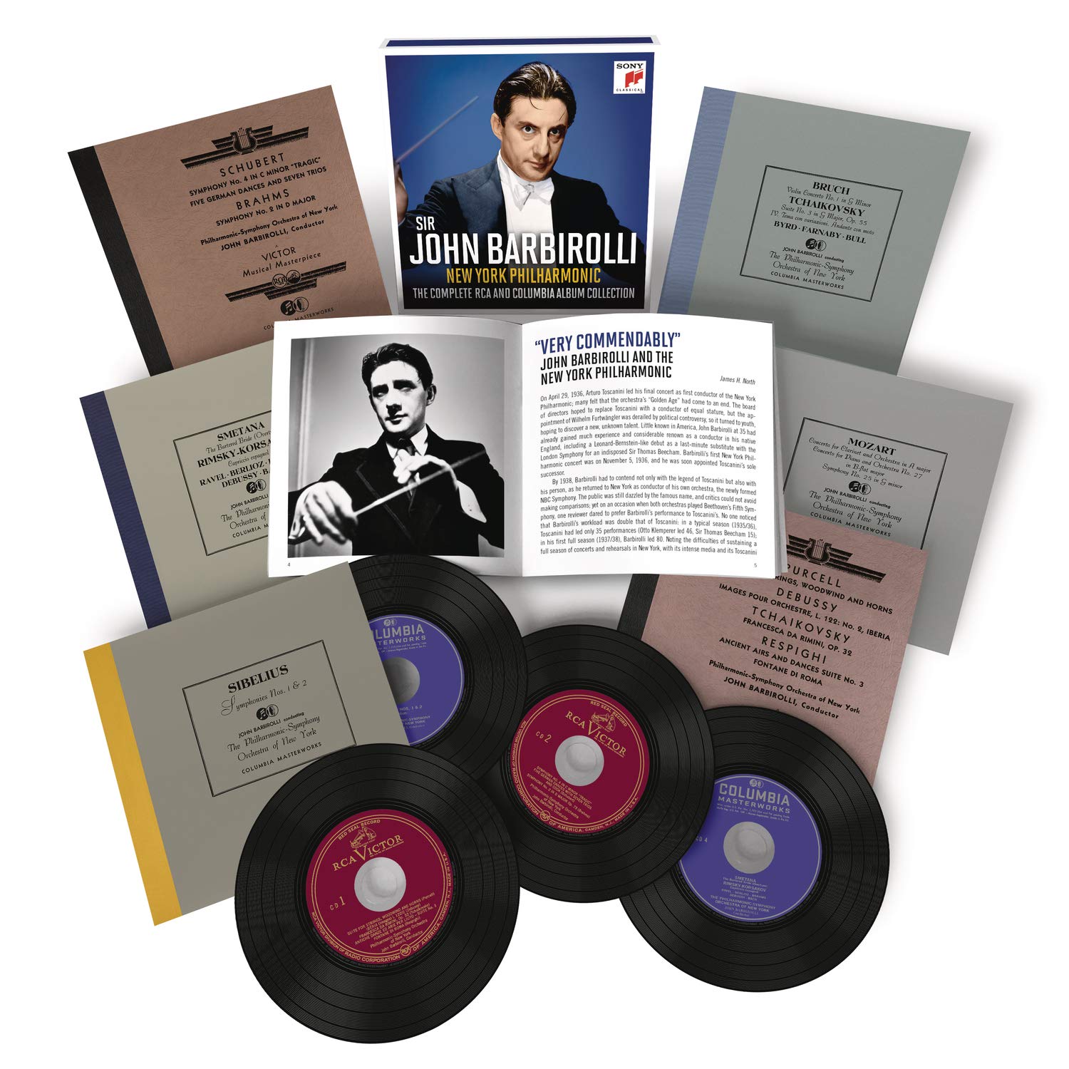 Sir John Barbirolli - Complete RCA and Columbia Album Collection