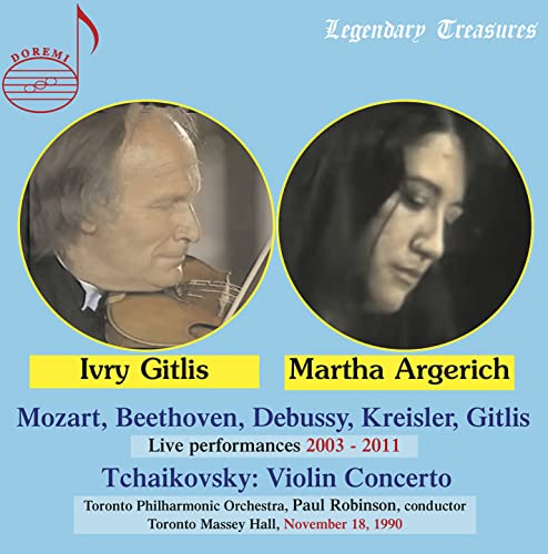 Martha Argerich & Ivry Gitlis Live