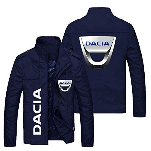 Outwear Herrenjacke - Dacia Prin Jacken Stehkragen Business Casual Teenager Jacken Winddicht Radfahren Jersey A-Large