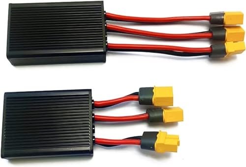 Dual-Batterie-Anschluss-Adapter, 24 V, 36 V, 48 V, 52 V, 60 V, 72 V, 30 A, 40 A, Dual-Batterie-Anschluss für Zwei Batterien parallel, Equalizer-Modul, 1 Stück, 30 A