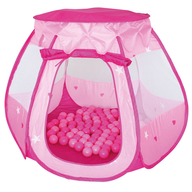 knorr toys® Spielzelt Bella mit 100 Bällen, pink