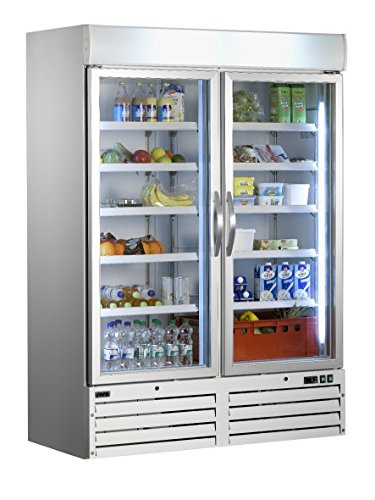 Saro 323-4165 G 920 Kühlschrank mit Umluftventilator, 1078 L, Weiß