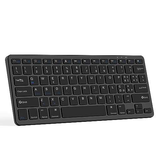 CC Store Italienische Tastatur für iPad (schwarz)