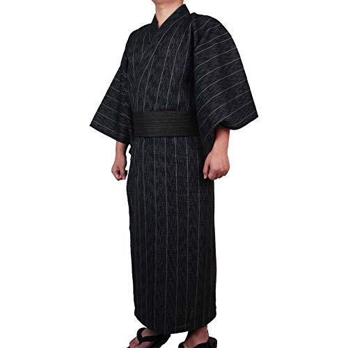 Männer japanische Yukata japanischen Kimono Home Robe Pyjamas Morgenmantel # 01