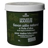 MARIUS FABRE - Savon PETE Naturel GRATTANT 1 L A L HUILE D Olive Atelier DE Marius - AMSP1L