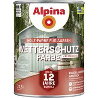 Alpina Wetterschutzfarbe 2,5 l, steingartenblau
