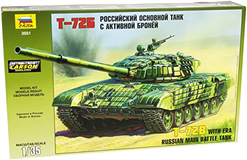 Zvezda 500783551 - Panzer - 1:35 T-72 w/ERA