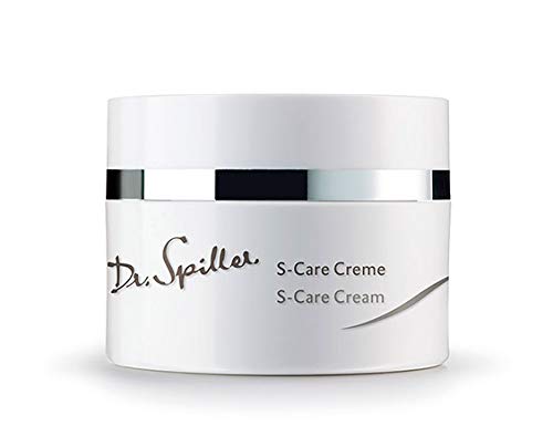 Dr. Spiller S-Care Cream | 24 Stunden Haut Creme | O/W-Emulsion | Lipidgehalt 23% | Reguliert und verfeinert das Hautbild | Uneben & vernarbte Haut | Regeneration und Stabilisierung der Haut