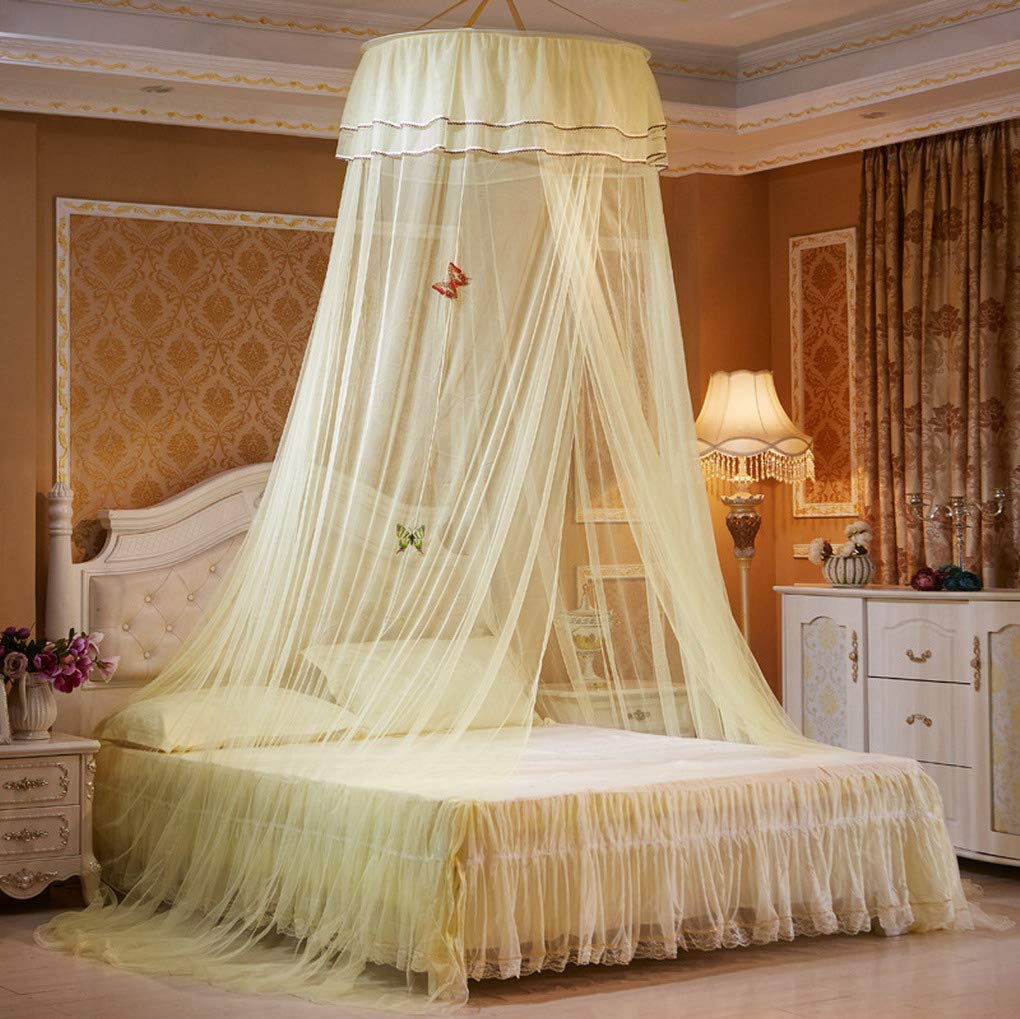 Moskitonetz Fliegennetz Mückennetz Bett Baldachin Betthimmel Dome Prinzessin Zelte Moskitonetz für Kinder für Einzel oder - Doppelbetten Indoor or Outdoor