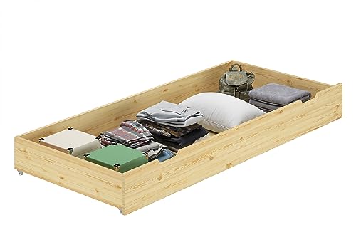 Erst-Holz® Bettkasten für unsere Einzelbetten Kiefer massiv 90.10-S4