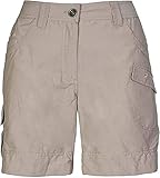 G.I.G.A. DX Damen Shorts Hira, Bermuda mit Gürtel, kurze Hose für Frauen mit praktischen Taschen, champagner, 42