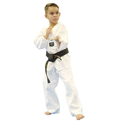 Century TKD Taekwondo Anzug traditionelle Uniform Kampfanzug 6 oz. Kinder (104-116,8 cm)