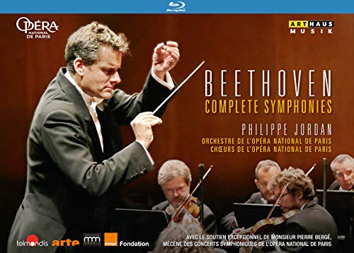 Beethoven: Sämtliche Sinfonien [Philippe Jordan, Paris] [Blu-ray] [3 DVDs]