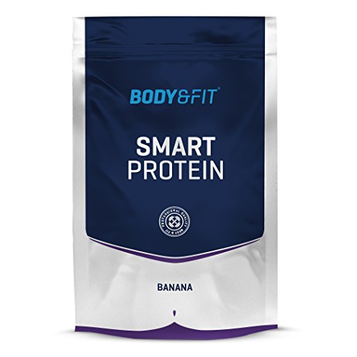 Smart Protein 750 g - Low Carb, High Protein, Whey Protein Shake Banana Milkshake