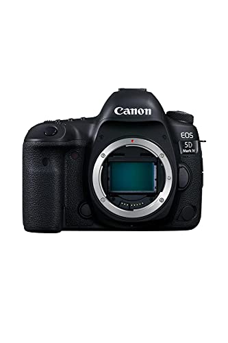 Canon EOS 5D Mark IV SLR-Digitalkamera (30,4 MP, 8,1cm Touchscreen-LCD, DIGIC 6+, Dual Pixel RAW, 4K Video, WLAN, NFC, GPS) Gehäuse