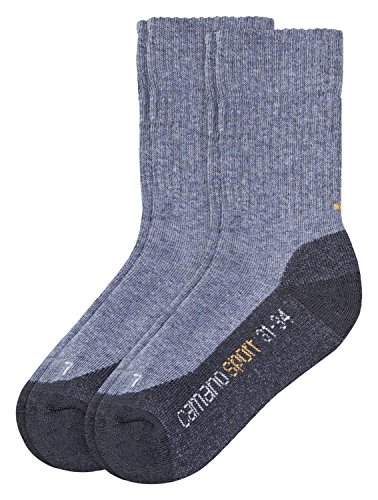 Camano Kinder Sport Socken 12er Pack, Größe:35-38;Farbe:Navy (04)