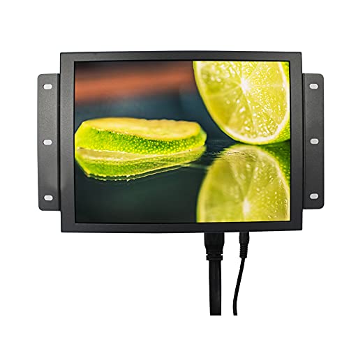 VSDISPLAY Raspberry Pi LCD-Monitor mit Lautsprecher, HDMI, VGA, DVI, Audio-Eingang, 800 x 600, Seitenverhältnis 4:3, für Ersatz-LCD-Bildschirm G104SN03 V1