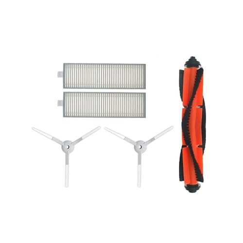 Roboter-Staubsauger-Zubehör, HEPA-Filter, Hauptseitenbürste, Mopptücher, Ersatzteile, kompatibel mit Xiaomi G1 Mi Robot Vacuum-Mop Essential (Color : Set 1)