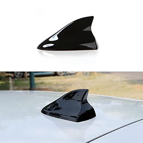 Ramble- Haifischflossenantenne Radio Hai Antenne for Auto Haifisch Car Antenna Shark Für KIA Sportage,Sportage R. (Stärken Stil, Schwarz)