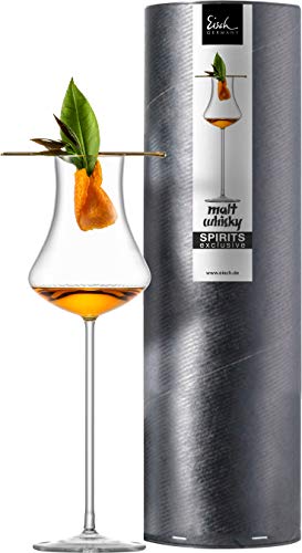 Malt Whisky 270ml/H.270mm 572/14 -in Geschenkröhre- SPIRITS EXCLUSIVE Eisch Glas