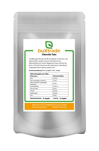 2 kg Chlorella Tabs Presslinge Tabletten Alge Algen Mikroalgen 100% rein