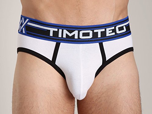 Timoteo Double Crossed Brief - white - XL, 1er Pack (1 x 1 Stück)