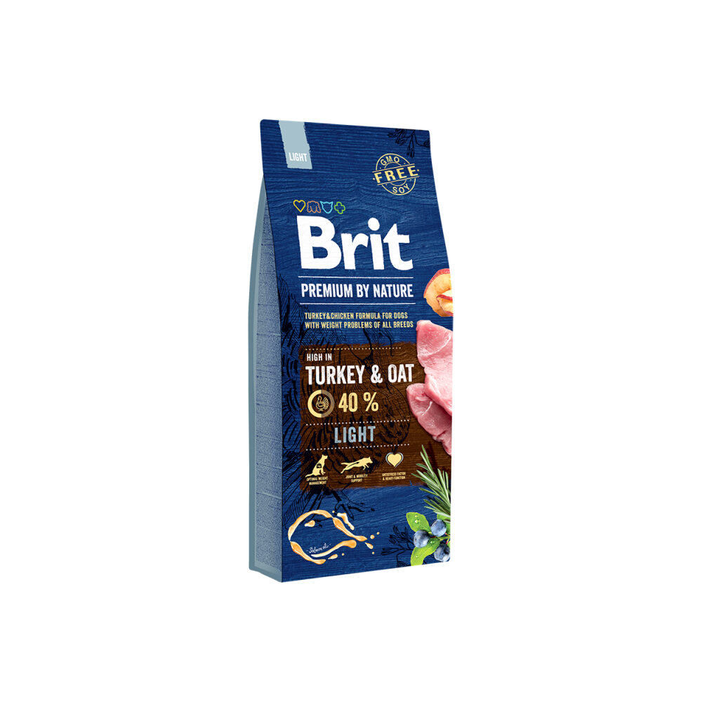 Brit Premium by Nature Light 15kg Hundefutter Trockenfutter