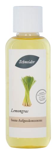 Saunabedarf Schneider - Aufgusskonzentrat, Saunaaufguss Lemongras 250ml