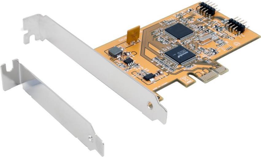 Exsys EX-11057 - USB 2.0 PCIe Karte mit 3 Internen Ports inkl. LP Bügel (NEC)